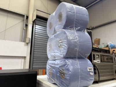 BALE OF BLUE ROLL