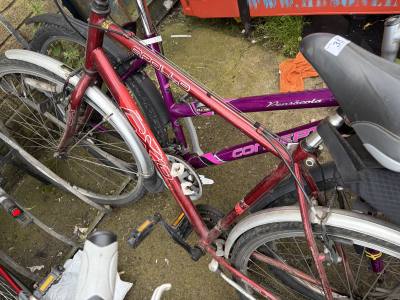 CHILD'S BIKE + BIKE RACK
