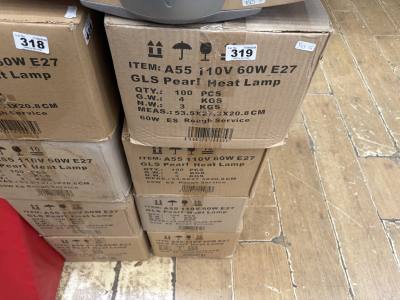 4 X BOXES OF LED BULBS