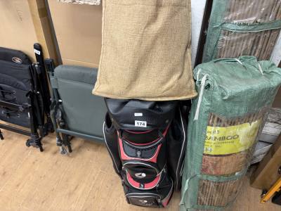 GOLF BAG + GOLF SHOES