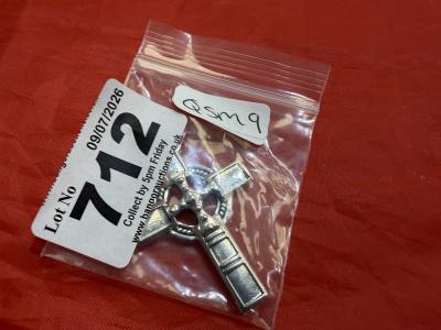 NEW SILVER CROSS PENDANT (13.3 GRAMS)