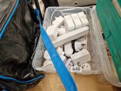 BOX OF PLUGS (AMAZON) ETC