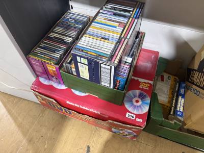 3 X BOXES OF CDS