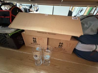3 X BOXES OF GLASSES