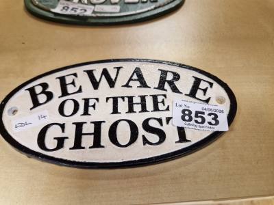 BEWARE SIGN
