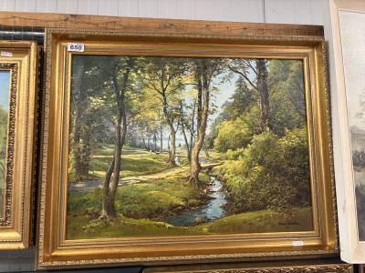 DENIS THORNTON OIL "STRICKLANDS GLEN"