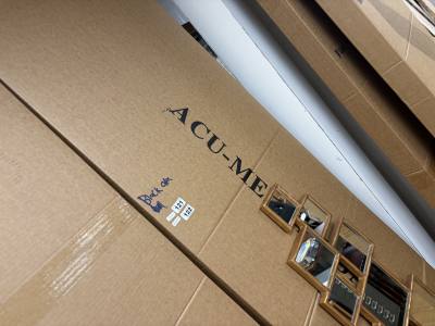 BOX OF BLACK OAK COMPOSITE WALL PANELS