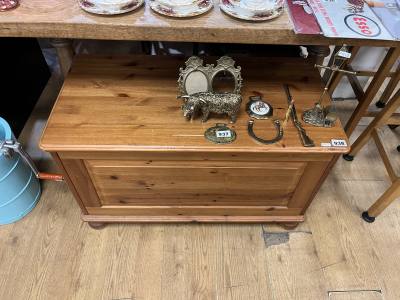 PINE STORAGE BOX