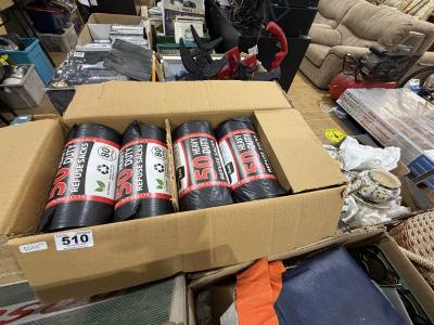 2 X BOXES OF HEAVY DUTY BAGS
