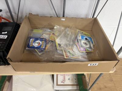 BOX OF POKEMON CARDS