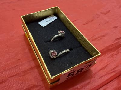 PANDORA SILVER EARRINGS