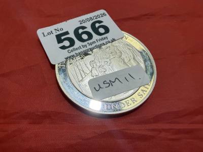 (37.3 GRAMS) SILVER COIN