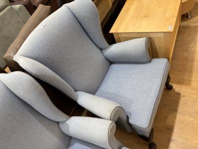 FABRIC WINGBACK CHAIR