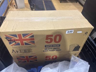 2 X BOXES OF HEAVY DUTY BAGS