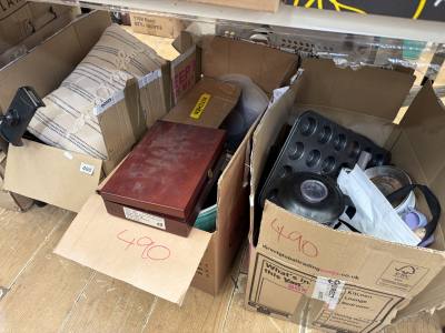 4 X ASSORTED BOX LOTS