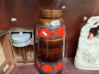 GERMAN LAVA VASE