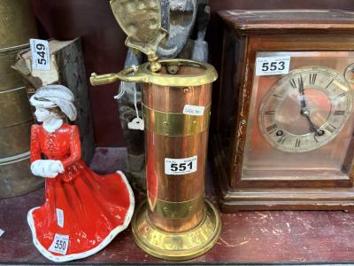 TRENCH ART BRASS COMPANION SET
