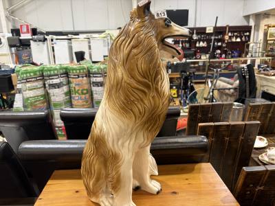 LARGE COLLIE ORNAMENT