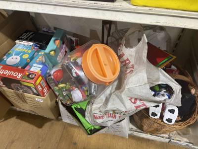 3 X BOXES OF TOYS
