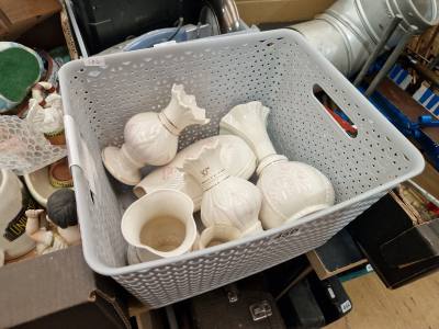 BOX OF BELLEEK