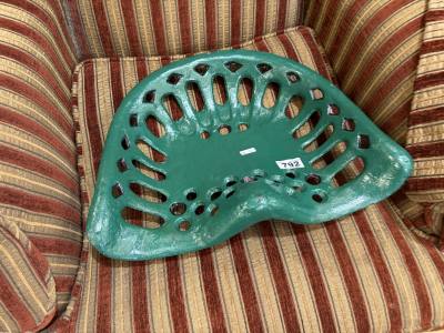VINTAGE TRACTOR SEAT