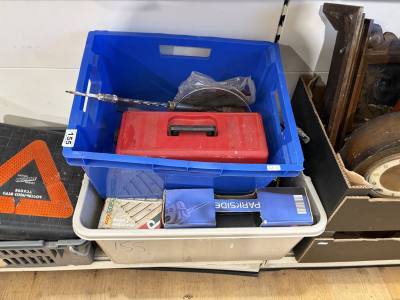 3 X BOXES OF TOOLS