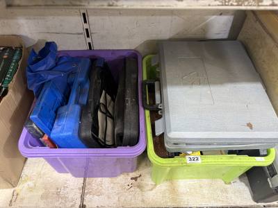 2 X BOXES OF TOOLS