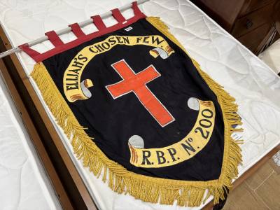 ELIJAH'S CHOSEN FEW BANNER (HAND PAINTED RBP)