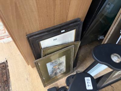 4 X HUNTING PRINTS