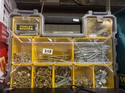 BOX OF NEW SCREWS