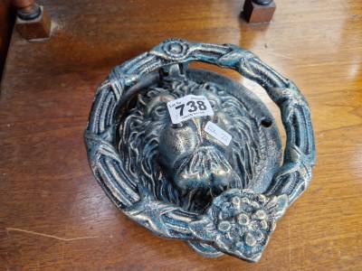 LION DOOR KNOCKER