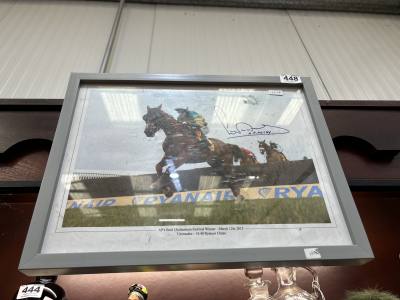 A P MCCOY SIGNED PRINT
