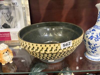 BIRCH BARK STUDIO POTTERY BOWL