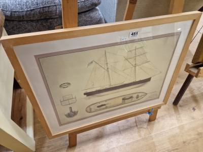 HARLAND & WOLFF NAUTICAL PRINT