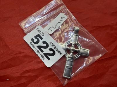 NEW SILVER CROSS PENDANT (13.3 GRAMS)