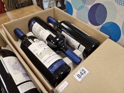 BOX OF CHATEAU DE LA LIGNE 2019 WINE