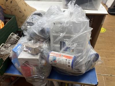 5 X ASSORTED BAG LOTS OF CAR PARTS ETC