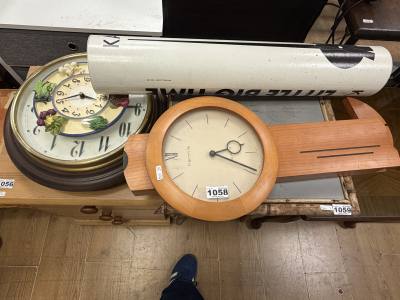 4 X CLOCKS