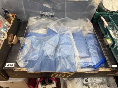 BOX OF SHOP BAGS
