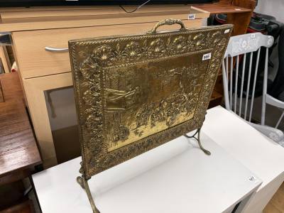 BRASS FIRESCREEN