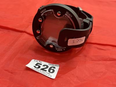 NEW SUUNTO ZOOP NOVA BLACK DIVING WATCH