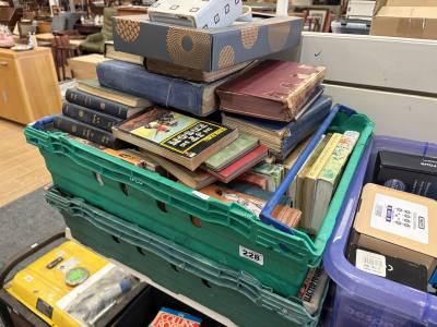 2 X BOXES OF BOOKS