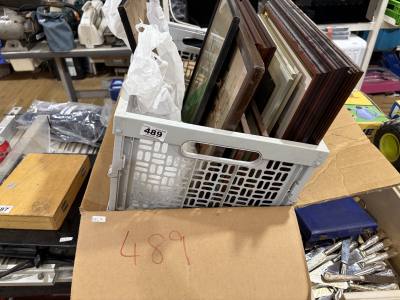 BOX OF PICTURES + BOX OF CHINA