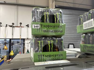 2 X CRATES OF MONSTER