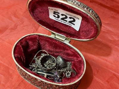 BOX OF SILVER