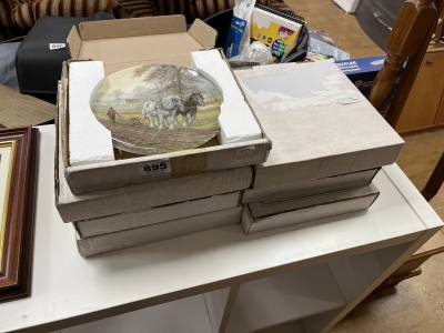 LOT OF ROYAL DOULTON PICTURE PLATES