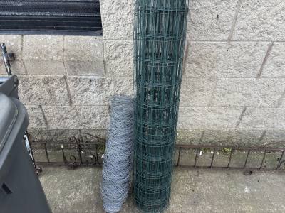 2 ROLLS OF FENCE WIRE