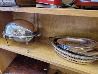 LOT SILVER PLATE