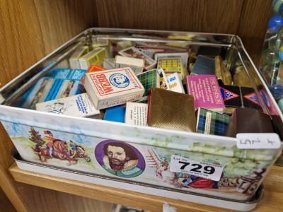 TIN MATCH BOXES