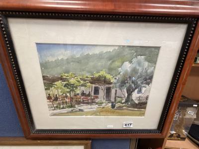 RON RANSON WATERCOLOUR